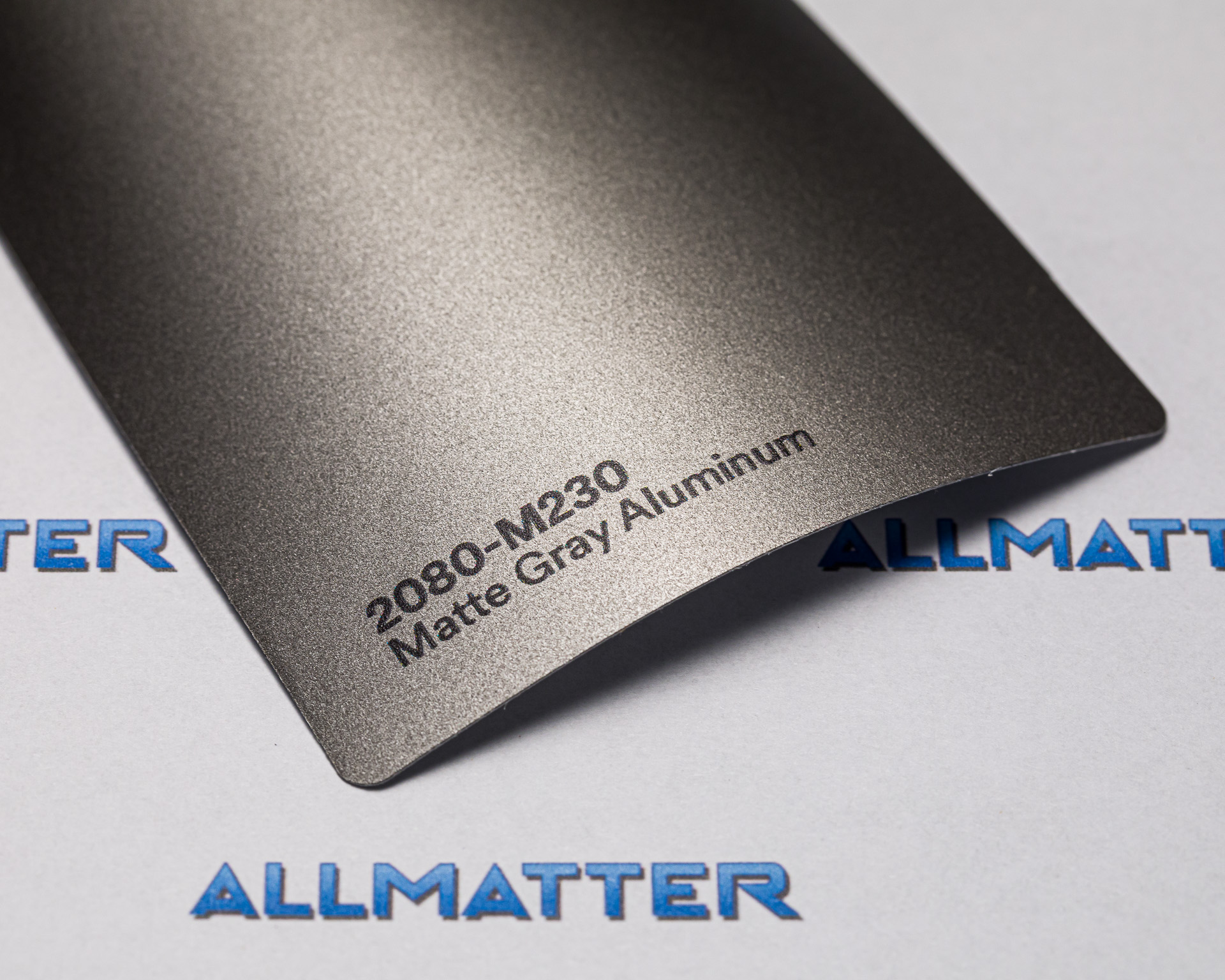 3M 2080 - Matte Grey Aluminium - M230
